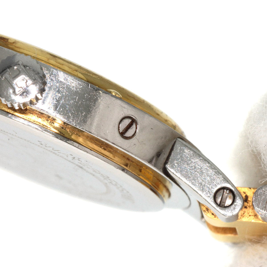 HERMES Watches Quartz Stainless Steel , SSxGP gold Clipper Old Belt cream dial Women Used Authentic