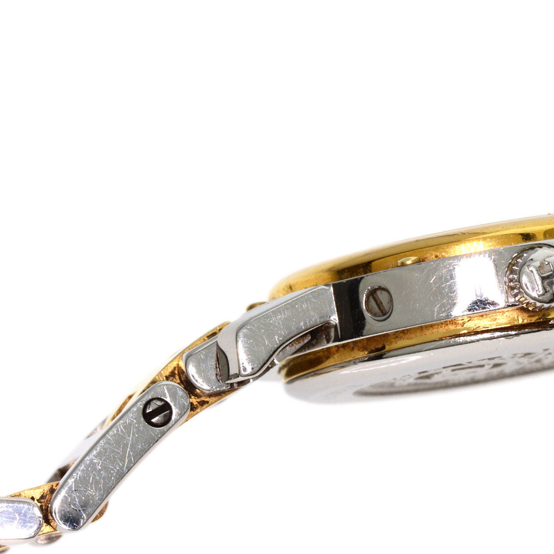HERMES Watches Quartz CL4.220 Stainless Steel gold Clipper Old Belt Ivory dial