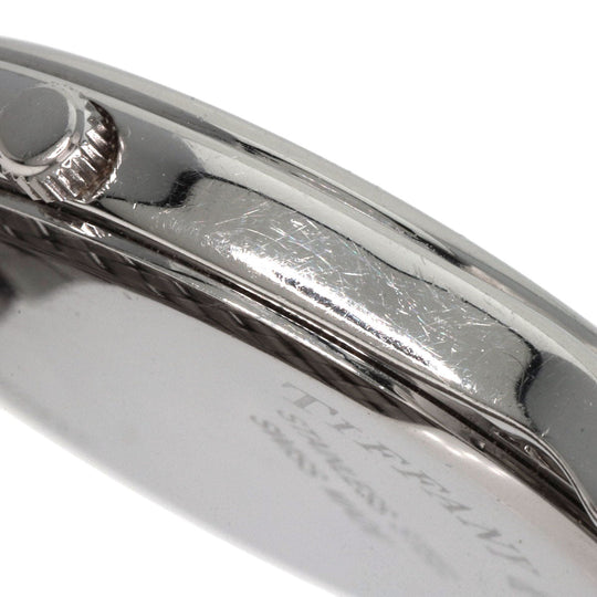 TIFFANY&Co. Watches Quartz Stainless Steel , Stainless Steel Silver Classic 1.3" white dial mens Used Authentic