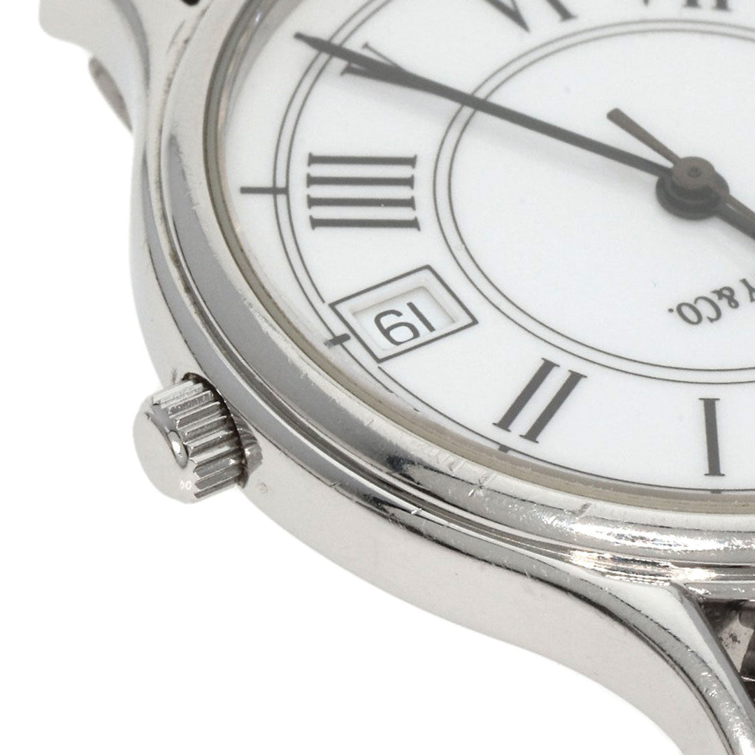 TIFFANY&Co. Watches Quartz Stainless Steel , Stainless Steel Silver Classic 1.3" white dial mens Used Authentic
