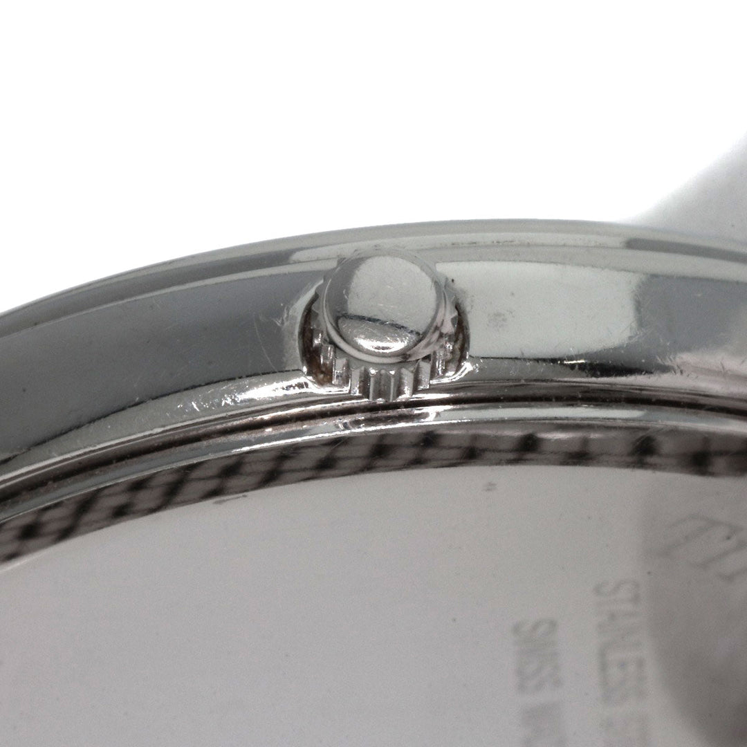TIFFANY&Co. Watches Quartz Stainless Steel , Stainless Steel Silver Classic 1.3" white dial mens Used Authentic