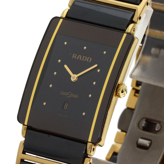 RADO Watches Quartz 160.0281.N ceramic black Diastar black dial