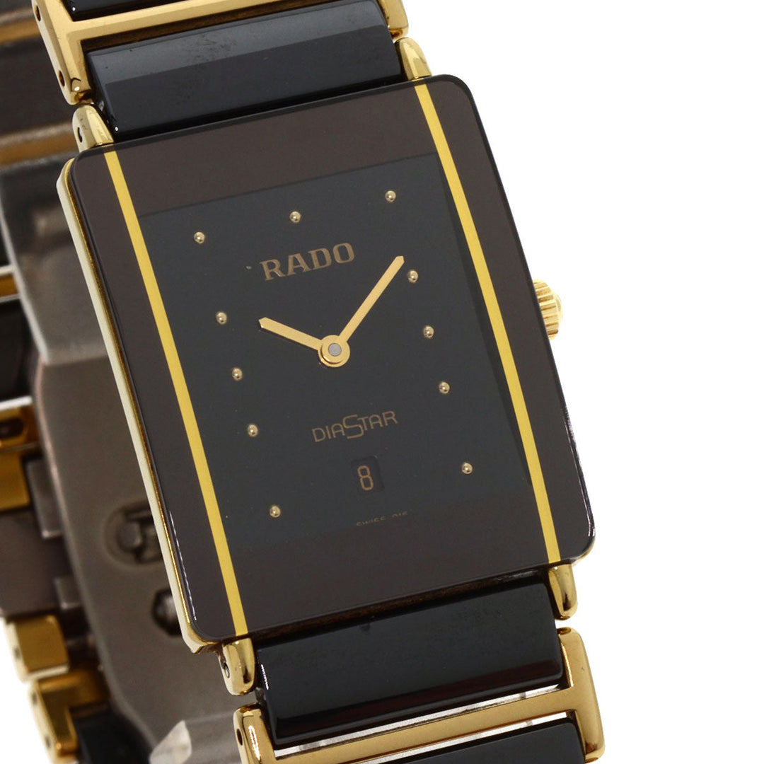 RADO Watches Quartz 160.0281.N ceramic black Diastar black dial
