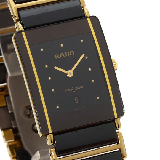 RADO Watches Quartz 160.0281.N ceramic black Diastar black dial