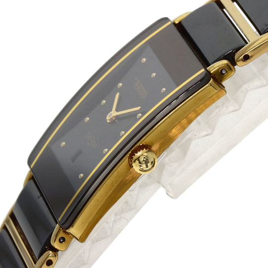 RADO Watches Quartz 160.0281.N ceramic black Diastar black dial