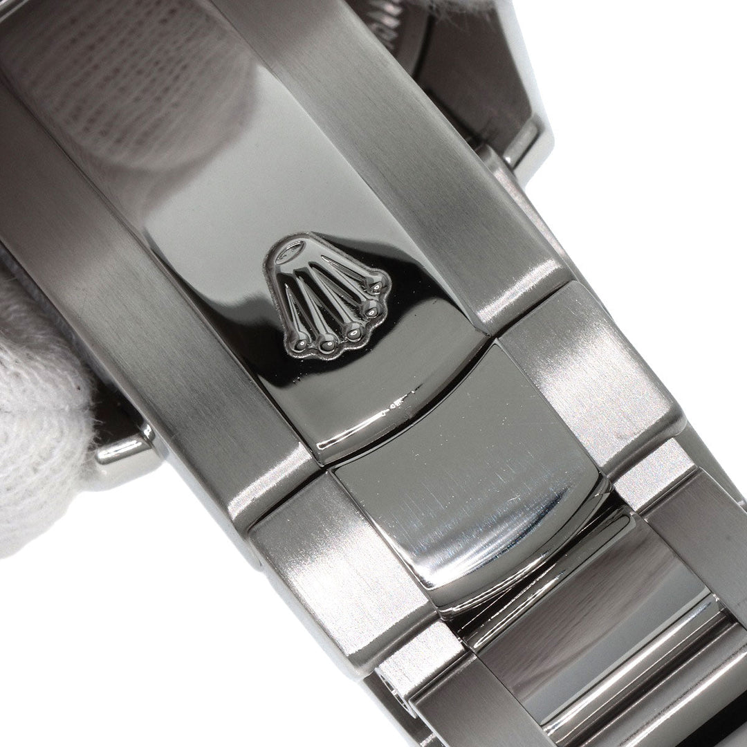 ROLEX Watches Mechanical Automatic 115234 Stainless Steel , Stainless Steel , K18WG Silver Oyster Perpetual Date white dial mens Used Authentic