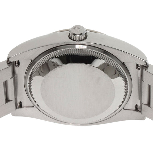 ROLEX Watches Mechanical Automatic 115234 Stainless Steel , Stainless Steel , K18WG Silver Oyster Perpetual Date white dial mens Used Authentic