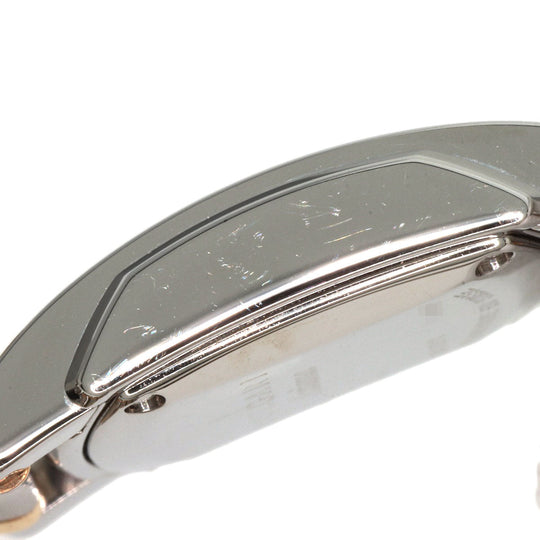 BVLGARI Watches Quartz AA26S Stainless Steel , SSxK18PG gold Assioma Ivory dial Women Used Authentic