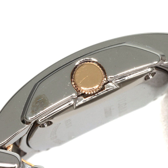 BVLGARI Watches Quartz AA26S Stainless Steel , SSxK18PG gold Assioma Ivory dial Women Used Authentic