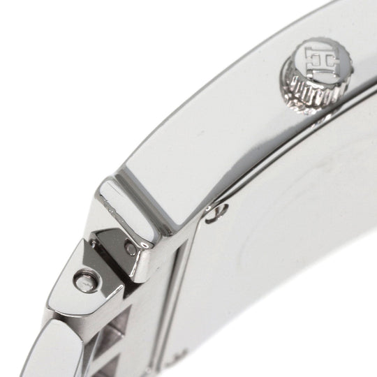 HERMES Watches Quartz HH1.210 Stainless Steel Silver H watch black dial