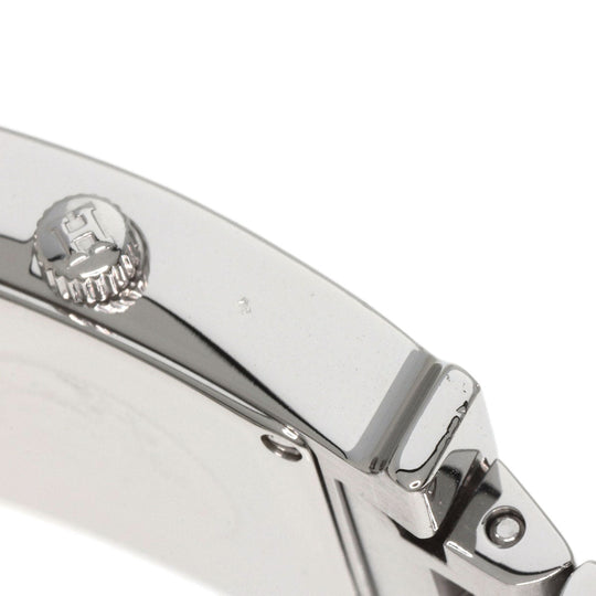 HERMES Watches Quartz HH1.210 Stainless Steel Silver H watch black dial