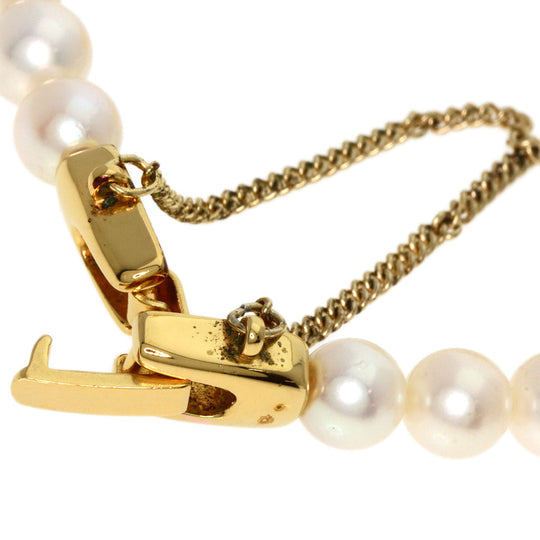 TASAKI Watches Quartz Gold Plated, Pearl gold Pearl watch white dial Women Used Authentic