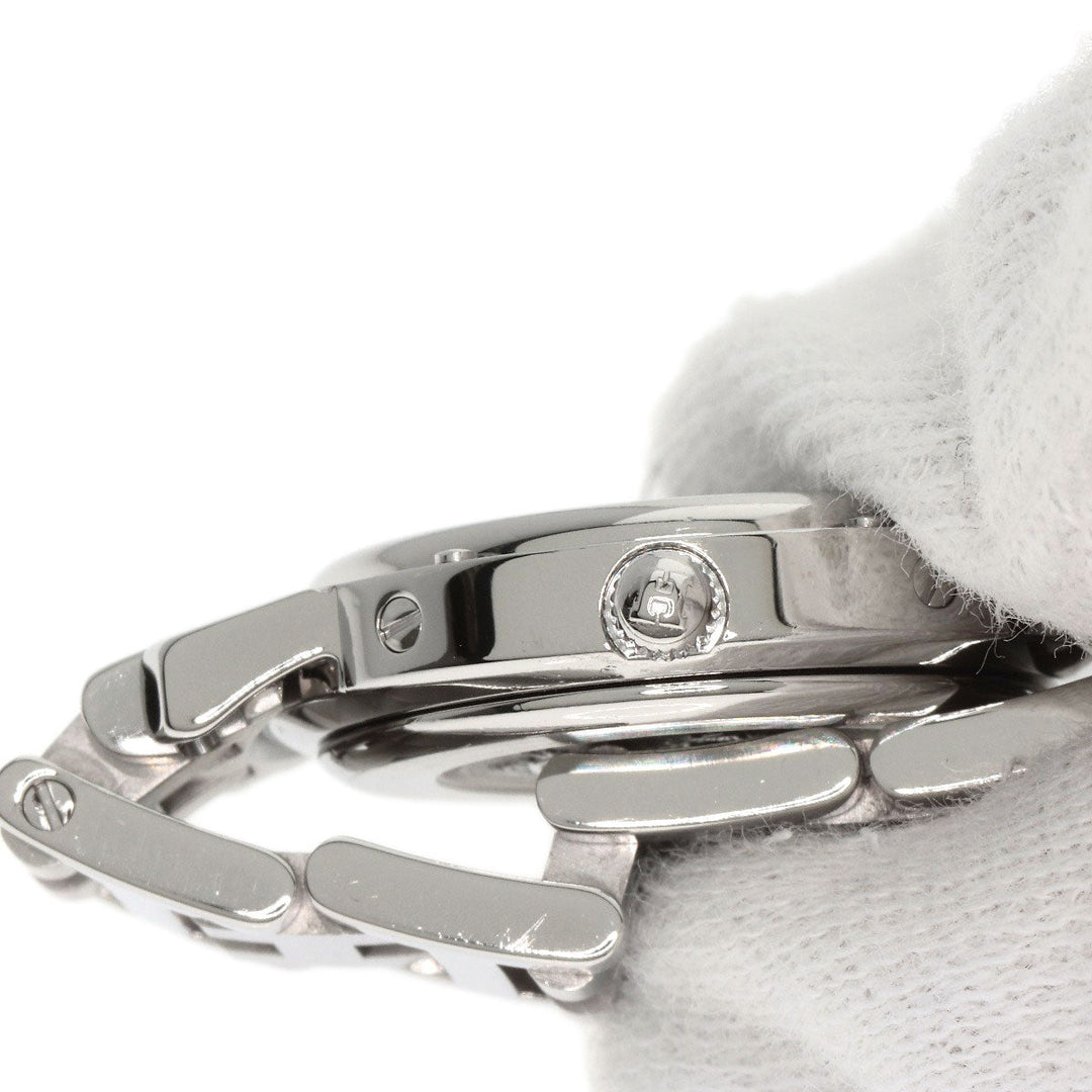 HERMES Watches Quartz CL4.210 Stainless Steel , Stainless Steel Silver Clipper gray dial Women Used Authentic