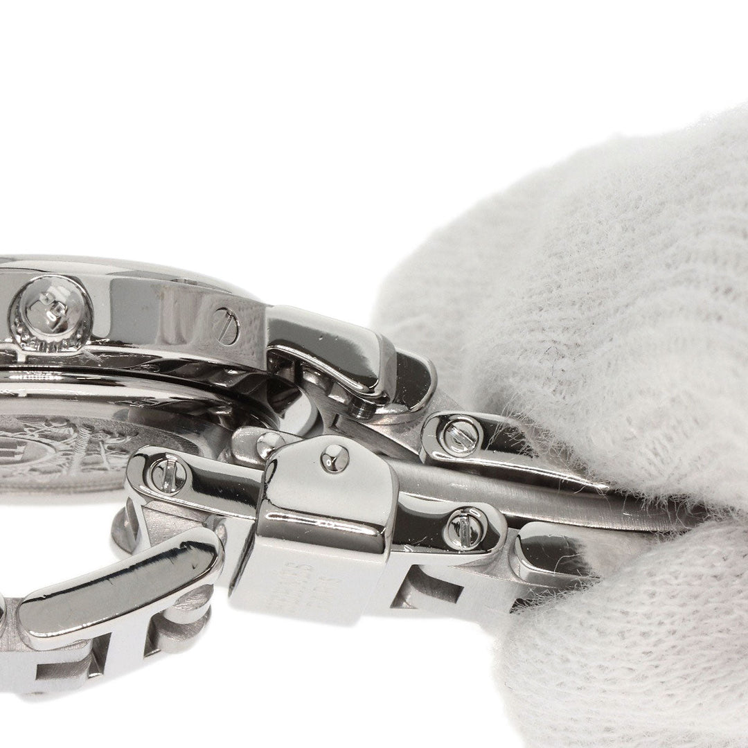 HERMES Watches Quartz CL4.210 Stainless Steel , Stainless Steel Silver Clipper gray dial Women Used Authentic