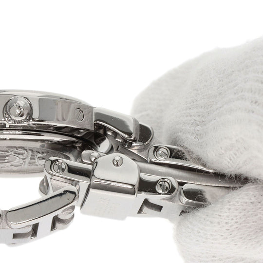 HERMES Watches Quartz CL4.210 Stainless Steel , Stainless Steel Silver Clipper gray dial Women Used Authentic