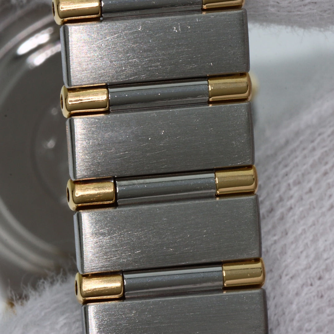 OMEGA Watches Quartz 1367.10 Stainless Steel, SSxK18YG, Diamond gold Constellation Mini Bezel Diamond gold dial Women Used Authentic