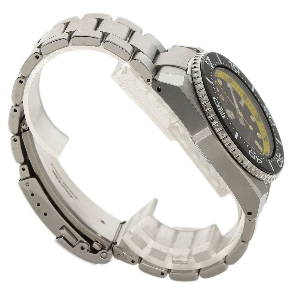 SEIKO Watches Quartz SBGX339 9F61-0AM0 Stainless Steel , Stainless Steel Silver Grand Seiko Sports Collection Limited to 800 pieces black dial mens Used Authentic