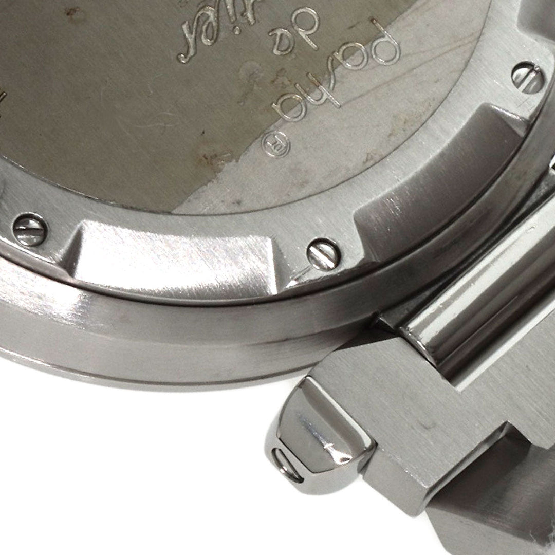 CARTIER Watches Mechanical Automatic W31075M7 Stainless Steel , Stainless Steel Silver Pasha C pink dial Boys Used Authentic