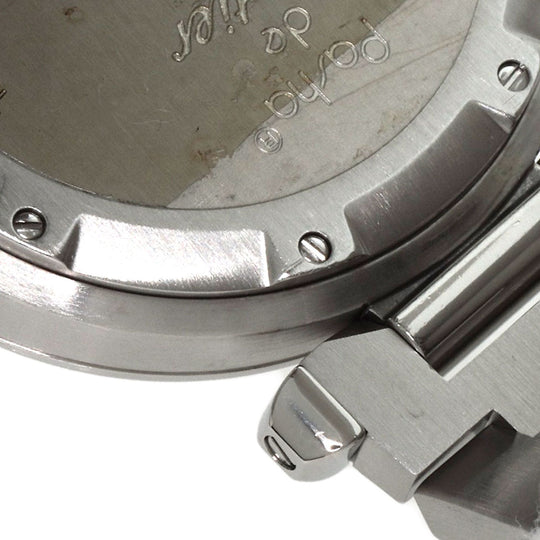 CARTIER Watches Mechanical Automatic W31075M7 Stainless Steel , Stainless Steel Silver Pasha C pink dial Boys Used Authentic