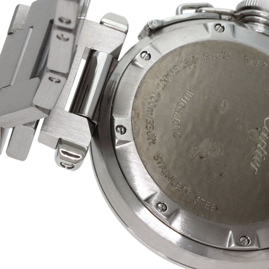 CARTIER Watches Mechanical Automatic W31075M7 Stainless Steel , Stainless Steel Silver Pasha C pink dial Boys Used Authentic