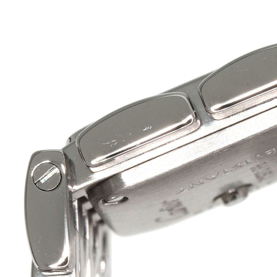 CARTIER Watches Quartz W61003T9 Stainless Steel , Stainless Steel Silver PANTHERE Ryuban Pink shell dial Women Used Authentic