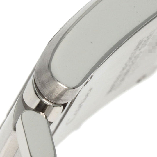 CARTIER Watches Quartz W51031Q3 Stainless Steel Silver Tank Francaise SM Christmas Limited Edition Silver dial