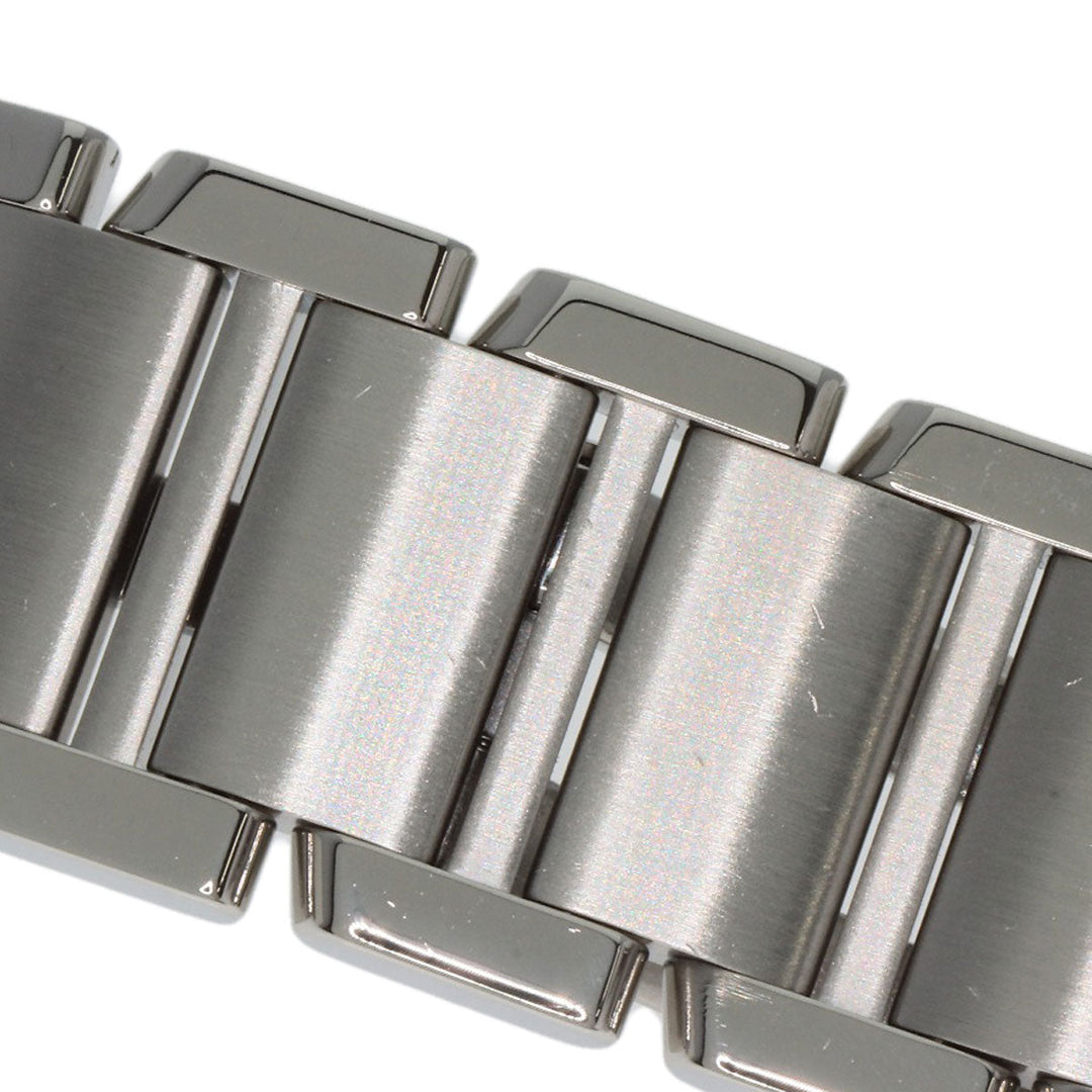 CARTIER Watches Quartz W51031Q3 Stainless Steel Silver Tank Francaise SM Christmas Limited Edition Silver dial