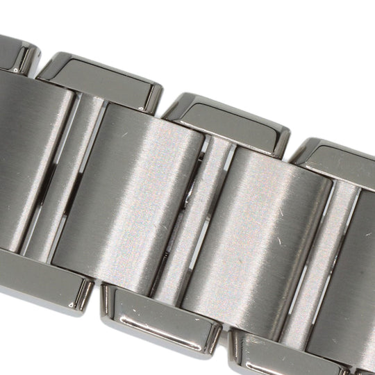 CARTIER Watches Quartz W51031Q3 Stainless Steel Silver Tank Francaise SM Christmas Limited Edition Silver dial