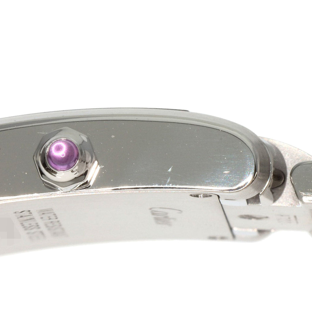 CARTIER Watches Quartz W51031Q3 Stainless Steel Silver Tank Francaise SM Christmas Limited Edition Silver dial
