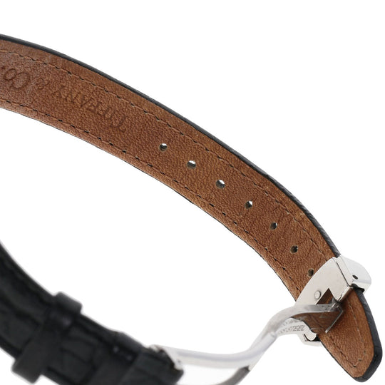 TIFFANY&Co. Watches Quartz Stainless Steel, Leather Silver Atlas gray dial Women Used Authentic