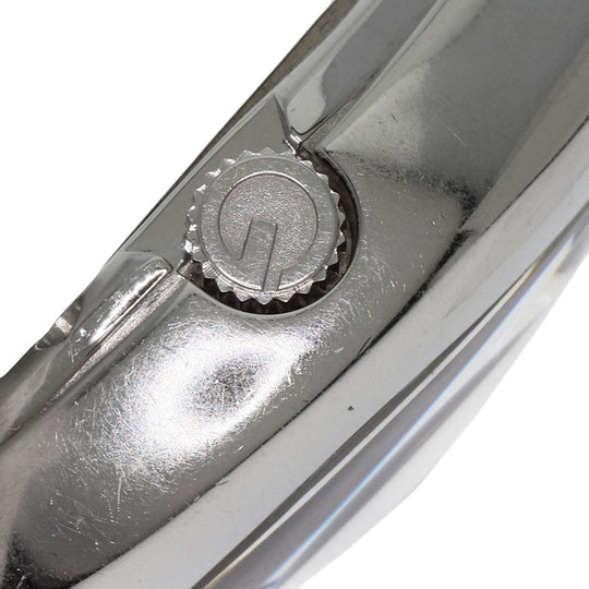 GUCCI Watches Quartz YA103526 Stainless Steel , Stainless Steel Silver Horsebit bangle white dial Women Used Authentic
