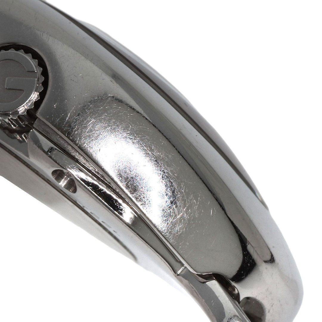 GUCCI Watches Quartz YA103526 Stainless Steel , Stainless Steel Silver Horsebit bangle white dial Women Used Authentic