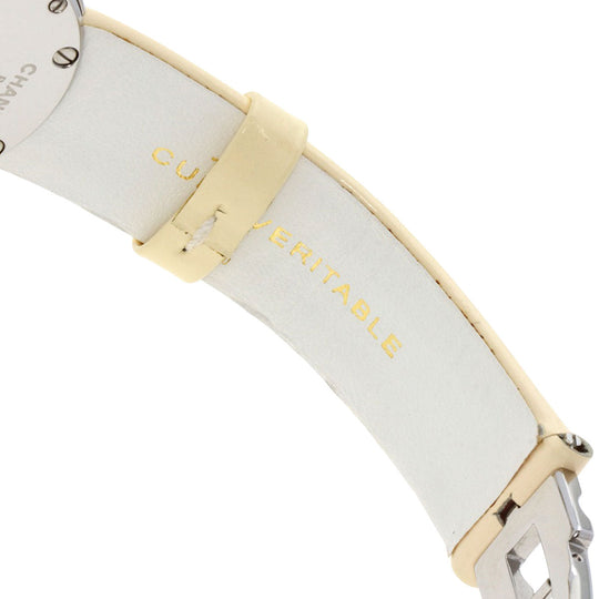 CHANEL Watches Quartz H0580 Stainless Steel, Leather Silver La Ronde white dial Women Used Authentic