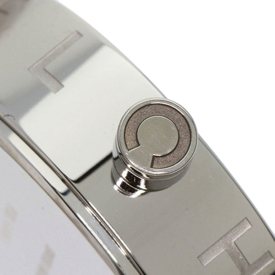 CHANEL Watches Quartz H0580 Stainless Steel, Leather Silver La Ronde white dial Women Used Authentic