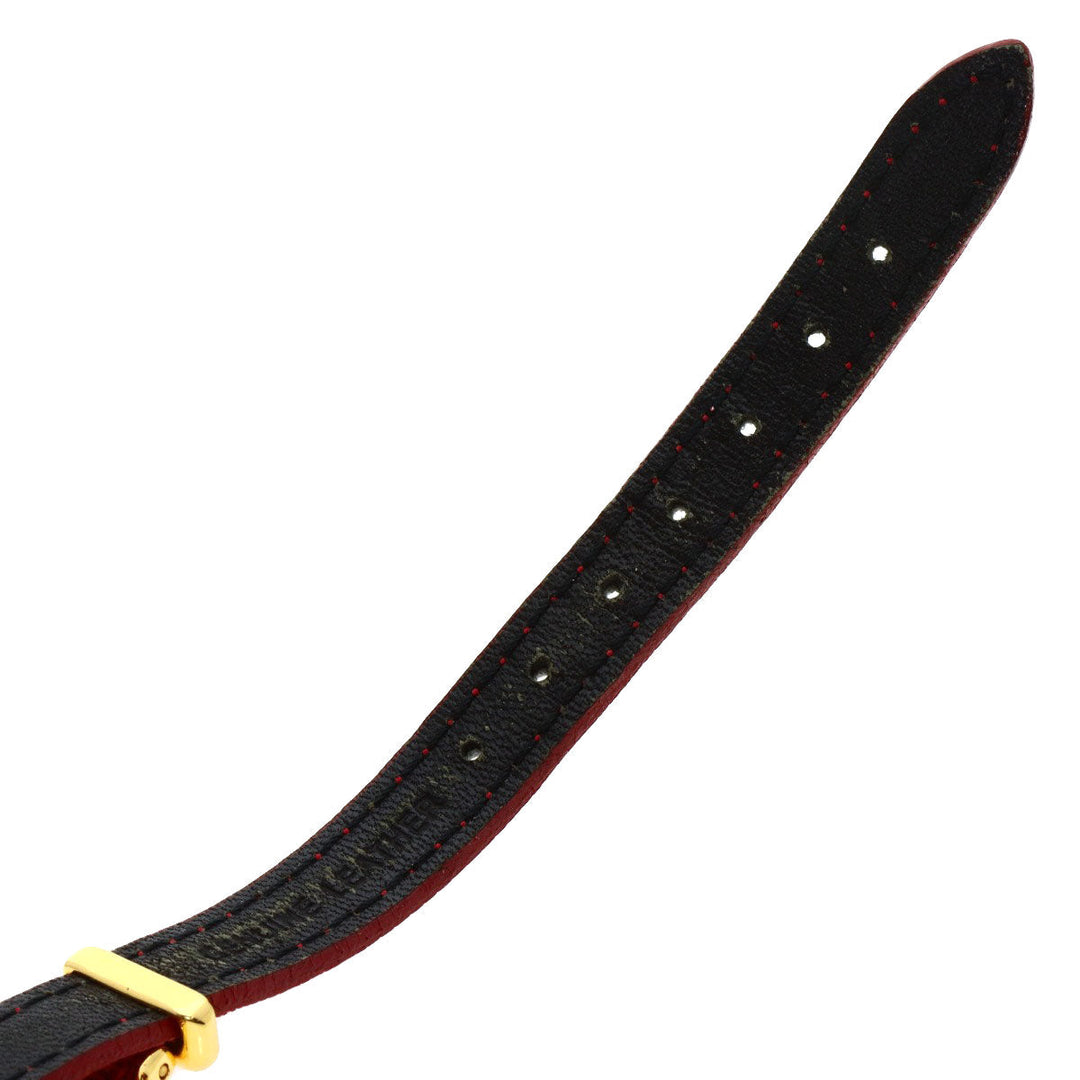 FENDI Watches Quartz 640L Gold Plated gold Oval Face Change Belt Silver dial