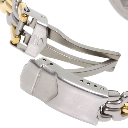 TAG HEUER Watches Quartz S95.208 Stainless Steel , SSxGP gold cell gray dial mens Used Authentic