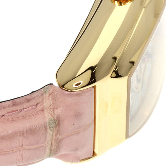 FRANCK MULLER Watches Mechanical Automatic 8005LSC K18YG, leather gold Conquistador gold dial Women Used Authentic