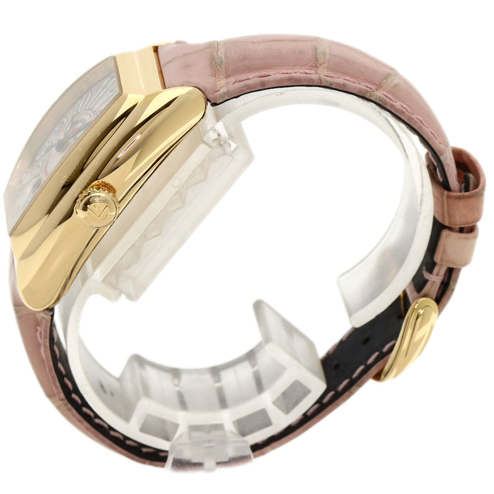 FRANCK MULLER Watches Mechanical Automatic 8005LSC K18YG, leather gold Conquistador gold dial Women Used Authentic