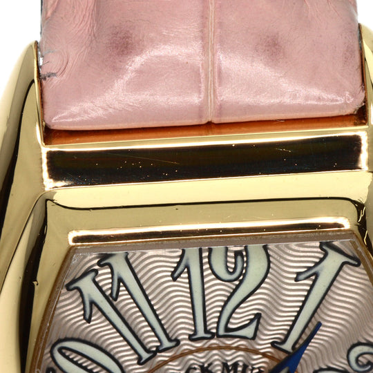 FRANCK MULLER Watches Mechanical Automatic 8005LSC K18YG, leather gold Conquistador gold dial Women Used Authentic