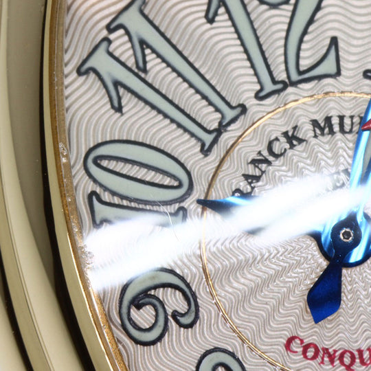 FRANCK MULLER Watches Mechanical Automatic 8005LSC K18YG, leather gold Conquistador gold dial Women Used Authentic
