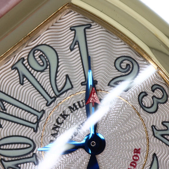 FRANCK MULLER Watches Mechanical Automatic 8005LSC K18YG, leather gold Conquistador gold dial Women Used Authentic