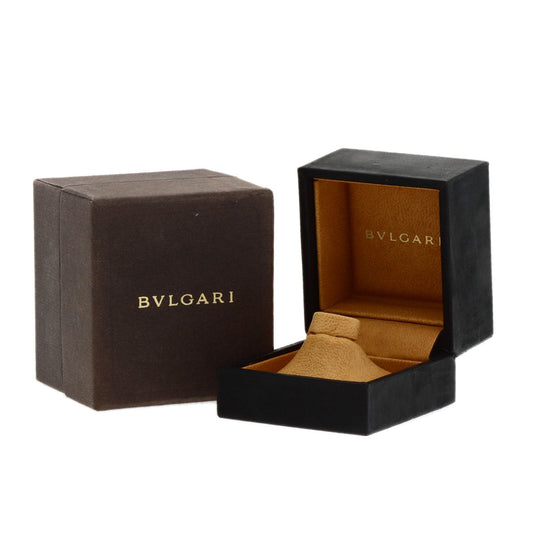 BVLGARI Ring K18WG Silver Allegra Citrine Blue Topaz Pink Sapphire