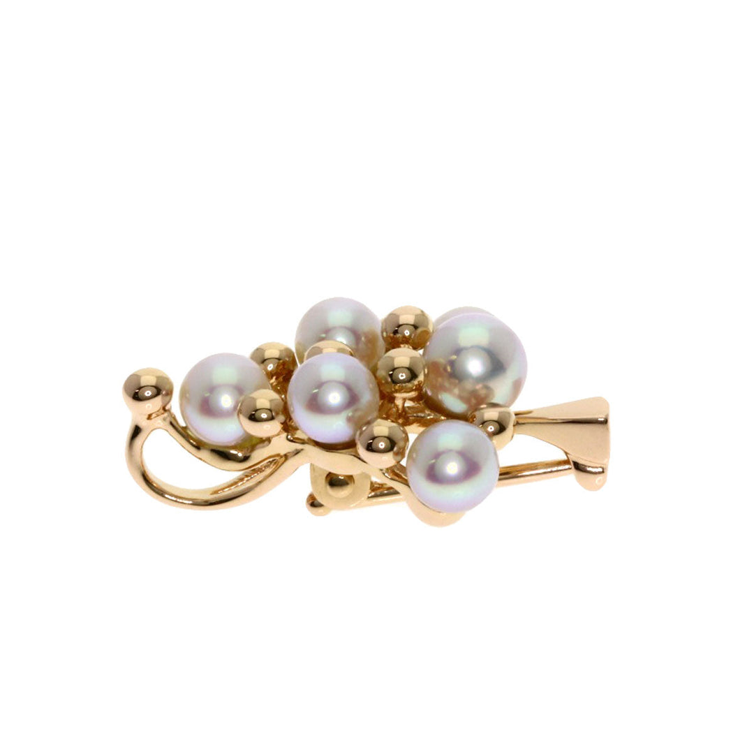 MIKIMOTO Pendant top 18K Pink Gold gold Tree Pearl Pendant Women Used Authentic