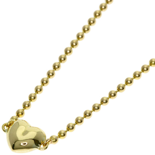TASAKI Necklace 18K Yellow Gold gold heart Women Used Authentic