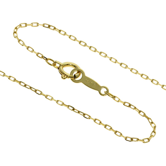 MIKIMOTO Necklace 18K Yellow Gold gold Pearl 1P Diamond