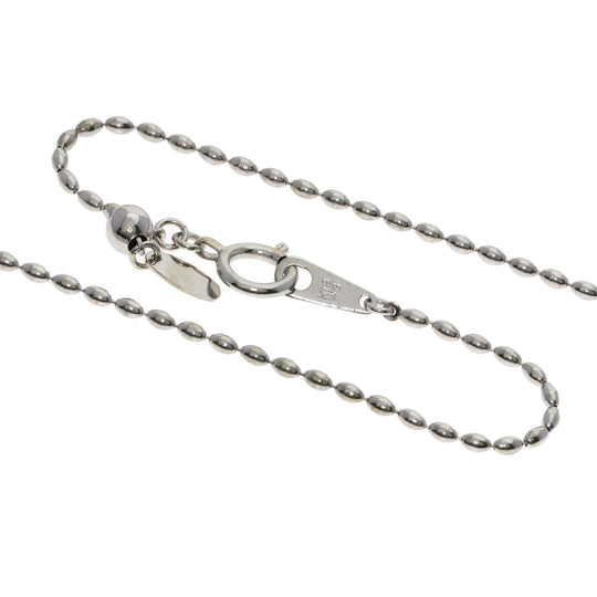 JUNE Necklace K18WG Silver Sapphire diamond