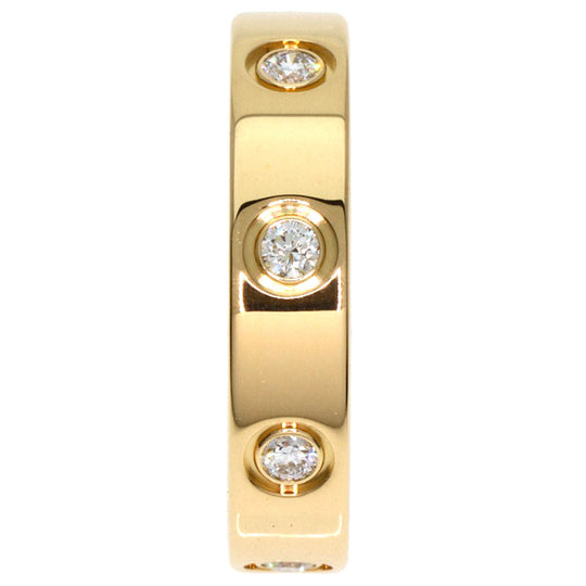 CARTIER Ring 18K Yellow Gold gold Mini love ring full diamond #48
