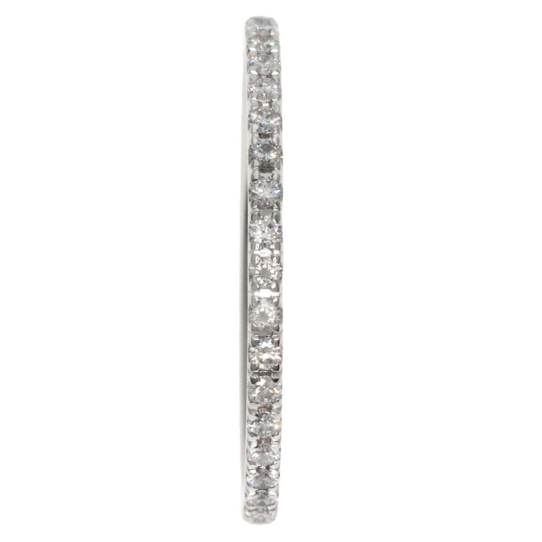 Van Cleef & Arpels Ring K18WG Silver Felicite Eternity #49