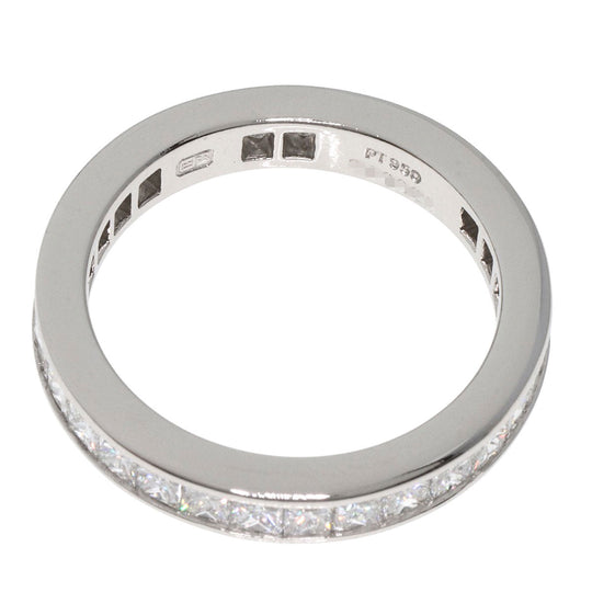 HARRY WINSTON Ring PT950 Silver Princess Eternity