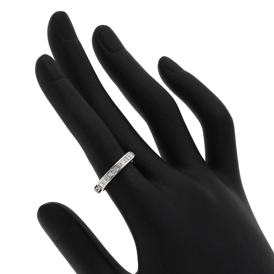 HARRY WINSTON Ring PT950 Silver Princess Eternity